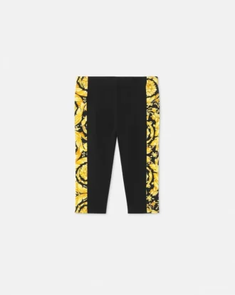 Colanți din bumbac elastic imprimați pentru bebeluși