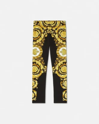 Colanți din bumbac elastic imprimați pentru copii