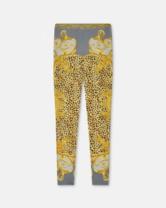 Colanți Foulard cu imprimeu leopard