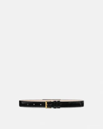 Copii Cureaua din piele lăcuită cu fundă Gianni Ribbon 2 cm Copii Cureaua din piele lăcuită cu fundă Gianni Ribbon 2 cm