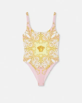 Costum de baie dintr-o singură piesă cu imprimeu