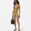 Costum de baie dintr-o singură piesă din amestec de nailon imprimat Costum de baie dintr-o singură piesă din amestec de nailon imprimat