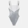 Costum de baie metalizat dintr-o singură piesă Costum de baie metalizat dintr-o singură piesă