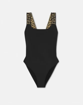 Costum de baie întreg din jacquard