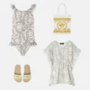 Costum de baie întreg pentru copii, cu imprimeu Costum de baie întreg pentru copii, cu imprimeu