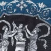 Cravată din mătase twill imprimată Cravată din mătase twill imprimată