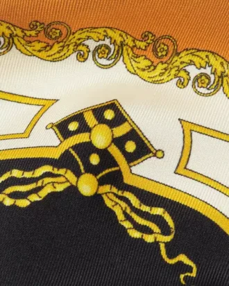 Cravată din mătase twill imprimată
