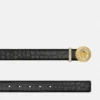 Curea cu efect de crocodil și detalii Medusa Biggie 3 cm Curea cu efect de crocodil și detalii Medusa Biggie 3 cm