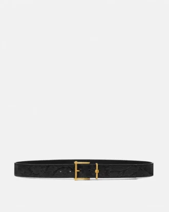 Curea din piele Barocco 3 cm