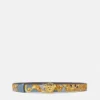 Curea din piele Cheetah Foulard La Medusa 3 cm