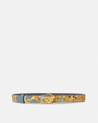 Curea din piele Cheetah Foulard La Medusa 3 cm