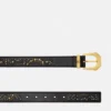Curea din piele cu ținte Medusa Heritage 3 cm Curea din piele cu ținte Medusa Heritage 3 cm