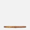 Curea din piele cu logo Versace 1,5 cm Curea din piele cu logo Versace 1,5 cm