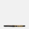Curea din piele cu logo Versace 1,5 cm Curea din piele cu logo Versace 1,5 cm