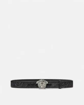 Curea din pânză jacquard La Medusa 4 cm
