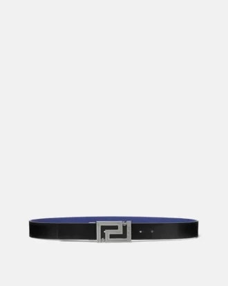 Curea reversibilă din piele Greca 3,5 cm Curea reversibilă din piele Greca 3,5 cm