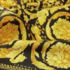 Eșarfă din mătase twill imprimată 90 cm Eșarfă din mătase twill imprimată 90 cm