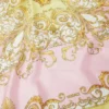 Eșarfă din mătase twill imprimată 90 cm Eșarfă din mătase twill imprimată 90 cm