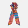 Eșarfă tip scrunchie din twill cu imprimeu pentru copii