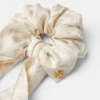 Eșarfă tip scrunchie din twill cu imprimeu pentru copii