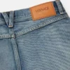 Fabricați în Japonia Pantaloni scurți din denim cu talie medie Fabricați în Japonia Pantaloni scurți din denim cu talie medie