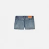 Fabricați în Japonia Pantaloni scurți din denim cu talie medie Fabricați în Japonia Pantaloni scurți din denim cu talie medie