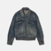 Fabricat în Japonia Jacheta blouson din denim Fabricat în Japonia Jacheta blouson din denim