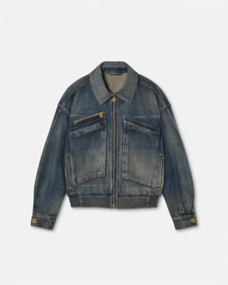 Fabricat în Japonia Jacheta blouson din denim