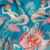 Fular mare din mătase Coral Theatre 90 cm Fular mare din mătase Coral Theatre 90 cm