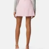 Fustă mini A-line din crep de lână tweed Fustă mini A-line din crep de lână tweed