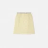 Fustă mini A-line din tweed cu cristale Fustă mini A-line din tweed cu cristale