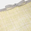 Fustă mini A-line din tweed cu cristale Fustă mini A-line din tweed cu cristale