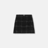 Fustă mini din bumbac tweed
