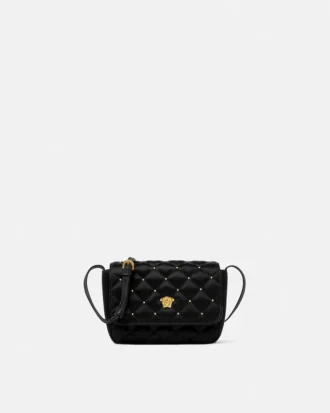 Geantă crossbody din satin matlasat pentru copii Geantă crossbody din satin matlasat pentru copii