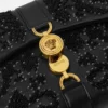 Geantă de umăr Kleio din piele nappa brodată Geantă de umăr Kleio din piele nappa brodată