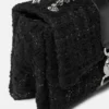Geantă de umăr Kleio din tweed Geantă de umăr Kleio din tweed