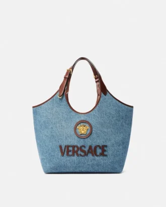 Geantă din denim La Medusa