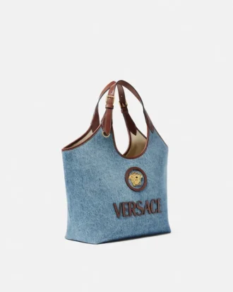 Geantă din denim La Medusa