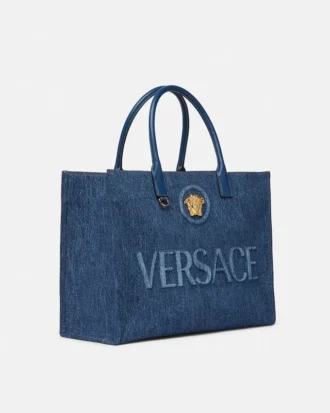Geantă mare din denim La Medusa