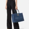 Geantă mare din denim La Medusa Geantă mare din denim La Medusa