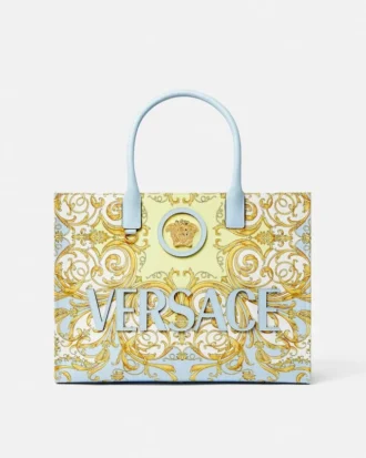Geantă mare din pânză cu imprimeu La Medusa