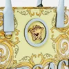 Geantă mare din pânză cu imprimeu La Medusa Geantă mare din pânză cu imprimeu La Medusa