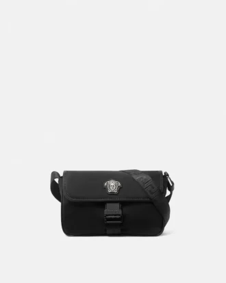 Geantă mini messenger din nailon La Medusa