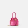 Geantă mini tip sac din satin La Medusa Geantă mini tip sac din satin La Medusa