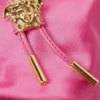 Geantă mini tip sac din satin La Medusa Geantă mini tip sac din satin La Medusa