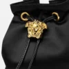 Geantă mini tip sac din satin La Medusa Geantă mini tip sac din satin La Medusa