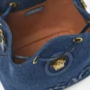 Geantă tip sac din denim La Medusa Geantă tip sac din denim La Medusa