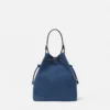 Geantă tip sac din denim La Medusa Geantă tip sac din denim La Medusa