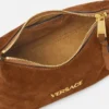 Geantă Versace Tag din piele întoarsă Geantă Versace Tag din piele întoarsă