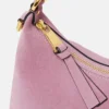 Geantă Versace Tag din piele întoarsă Geantă Versace Tag din piele întoarsă